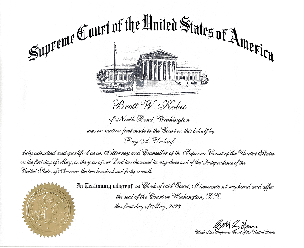 Supreme Court of the United State of America